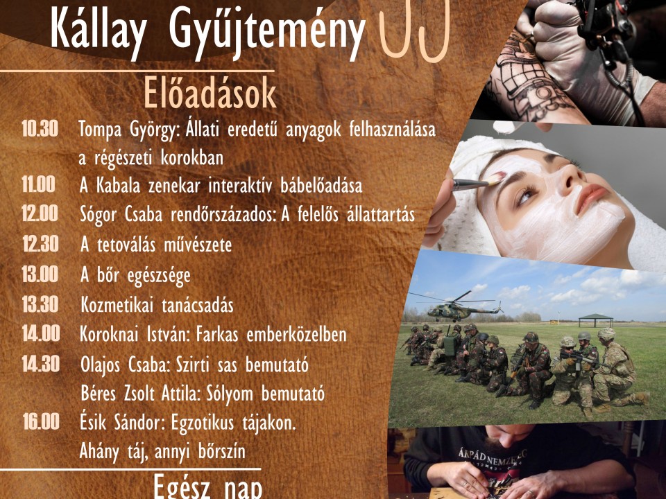 Színes programokkal vár a Kállay Gyűjtemény