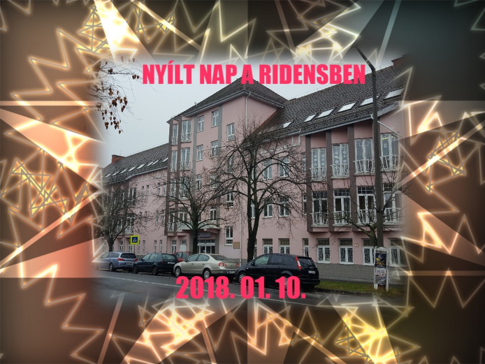 Nyílt napot tartanak a Nyíregyházi Ridensben