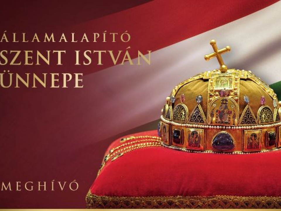 Államalapító Szent Istvánra emlékezünk