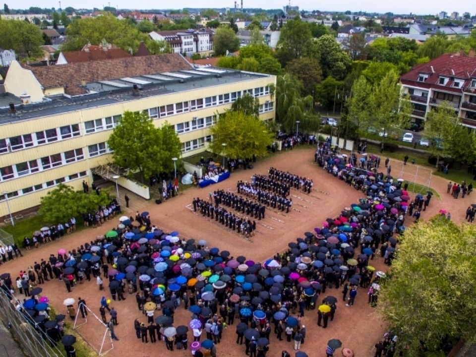 Ballagás a Vasvári Pál Gimnáziumból