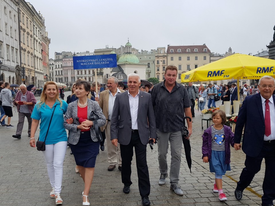 Nyíregyháza Krakkóban mutatkozott be! Hatalmas érdeklődés övezte!