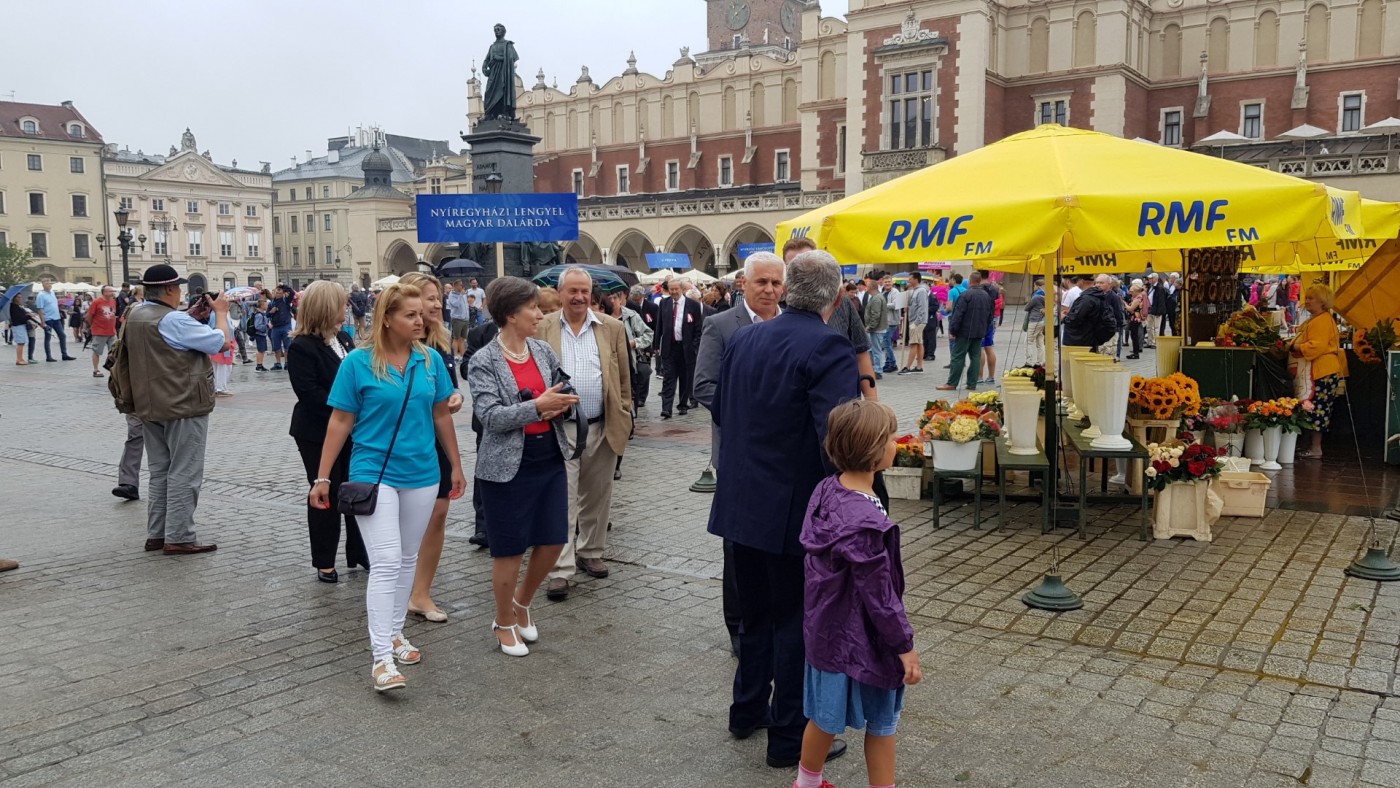Nyíregyháza Krakkóban mutatkozott be! Hatalmas érdeklődés övezte!