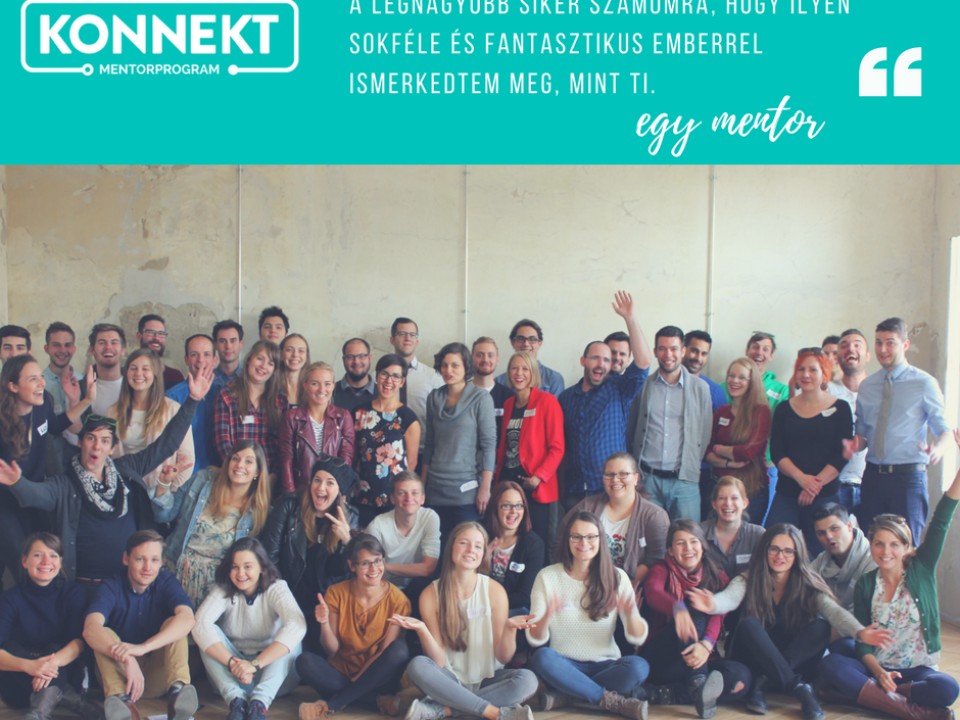 Jelentkezz a Konnekt Mentorprogramba!