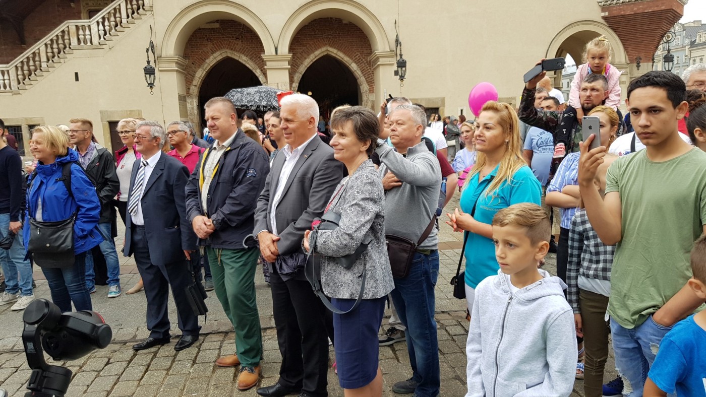 Nyíregyháza Krakkóban mutatkozott be! Hatalmas érdeklődés övezte!