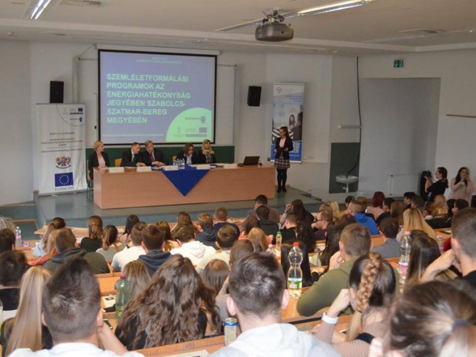 Szemléletformáló interaktív workshop a Nyíregyházi Egyetemen