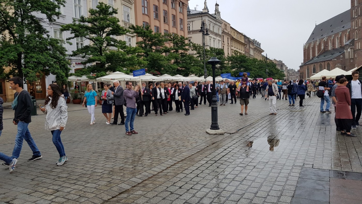 Nyíregyháza Krakkóban mutatkozott be! Hatalmas érdeklődés övezte!