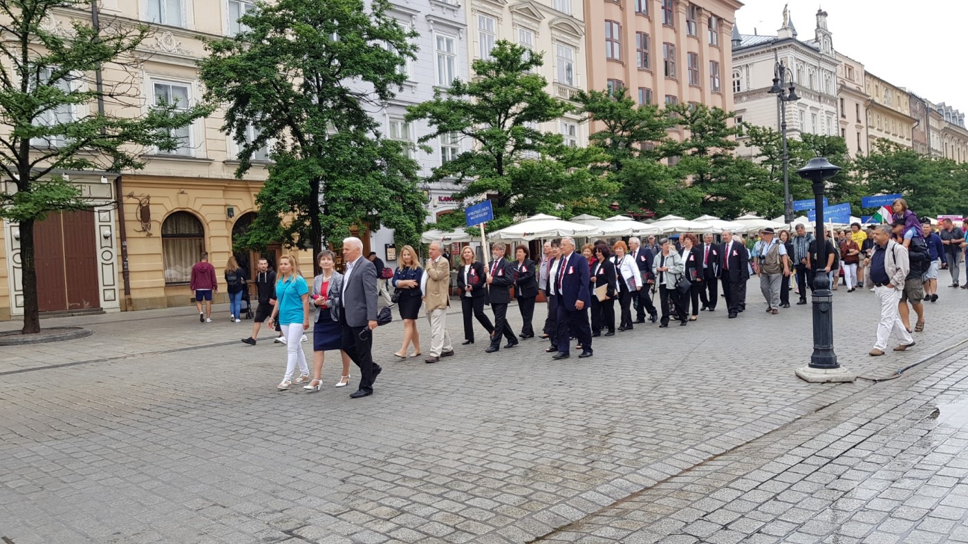Nyíregyháza Krakkóban mutatkozott be! Hatalmas érdeklődés övezte!