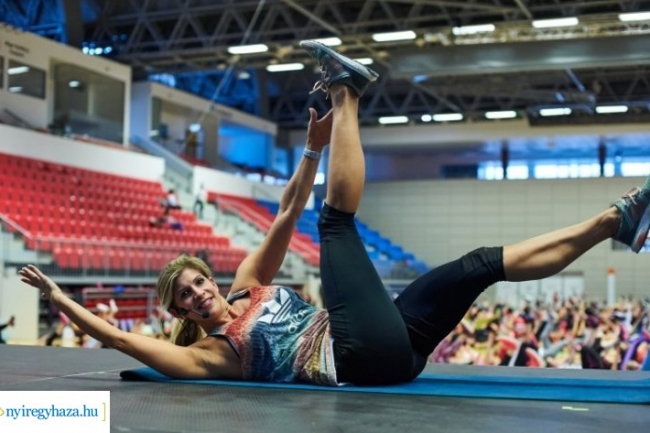 Mozdulj Nyíregyháza! - Béres Alexandra újra Nyíregyházán tart edzést