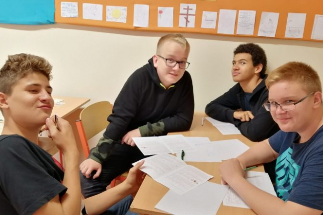 Nemcsak a diákok jók matekból a Szent Imrében…