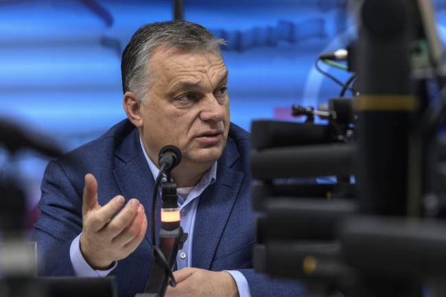 Orbán Viktor miniszterelnök beszélt a védelmi intézkedésekről