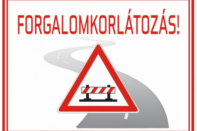 Forgalomkorlátozás a Szarvas utcán