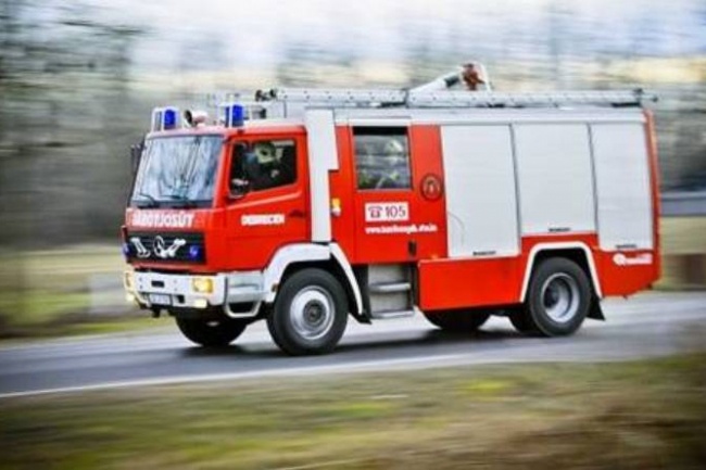 Ládamosógép szigetelése melegedett túl és izzott egy nyíregyházi gyárban