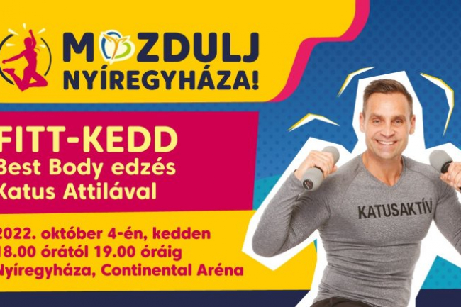 Október 4-én Fitt-Kedd Katus Attilával