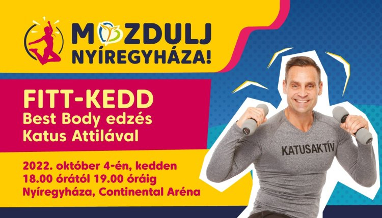Október 4-én Fitt-Kedd Katus Attilával