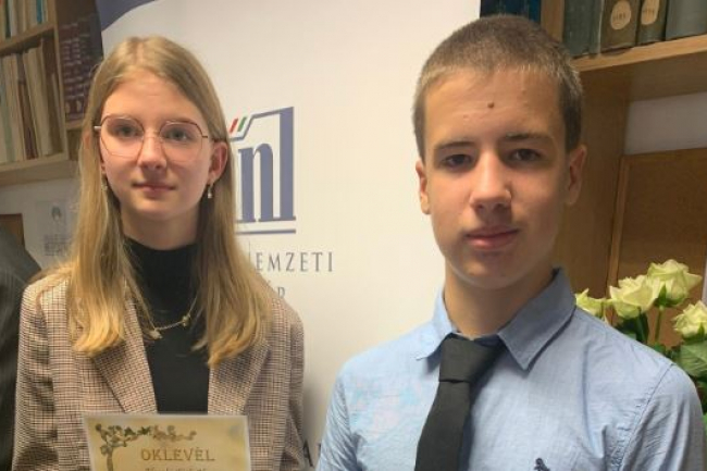 Pályáztak és nyertek a kölcseys diákok