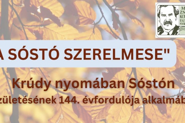 Krúdy nyomában Sóstón