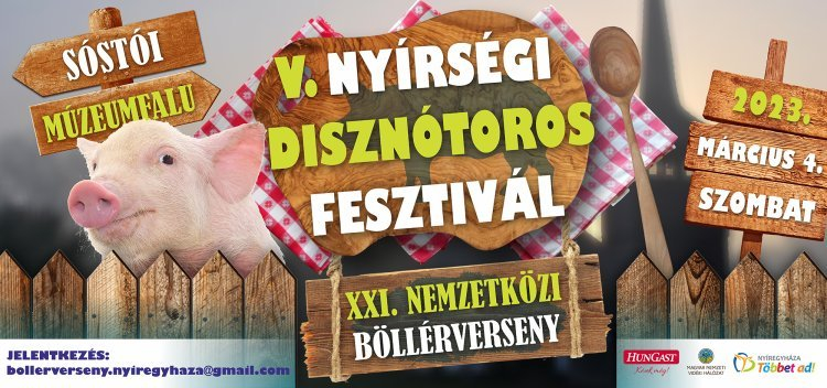 Hétvégén Disznótoros Fesztivál! Minden részlet itt!