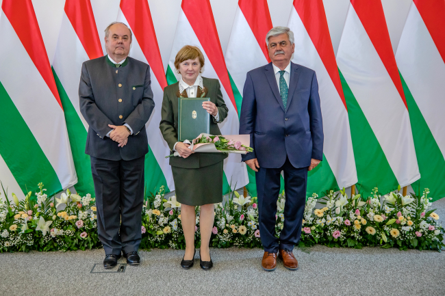 Miniszteri elismerő oklevelet kapott a NYÍRERDŐ Zrt. osztályvezetője