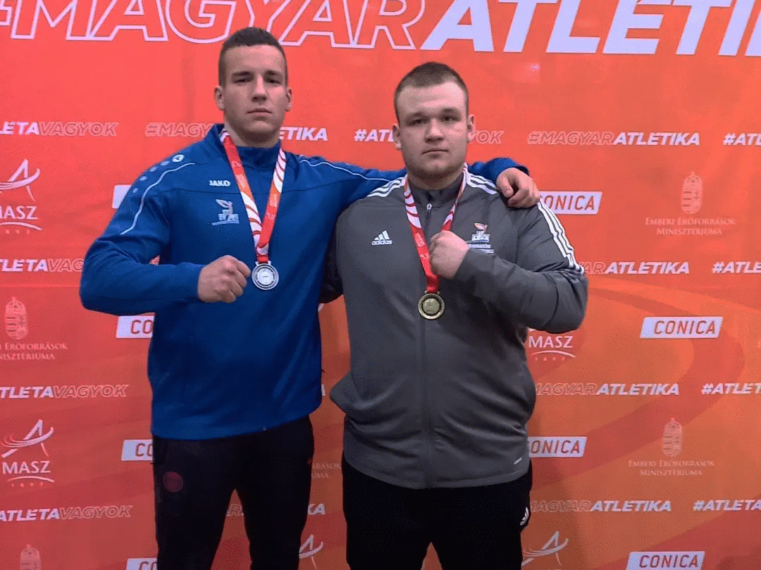 Egy arannyal és egy ezüsttel tértek haza a Nyíregyházi Sportcentrum atlétái