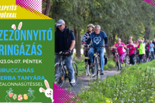 Szezonnyitó bringatúra a nyuszival