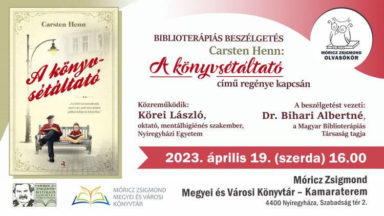 Móricz Zsigmond Olvasókör újra várja az irodalombarátokat