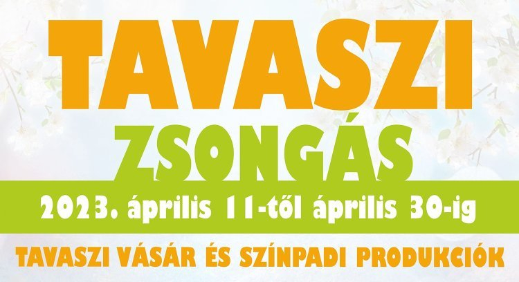 Tavaszi Zsongás  - Április 11-én kezdődik a programsorozat