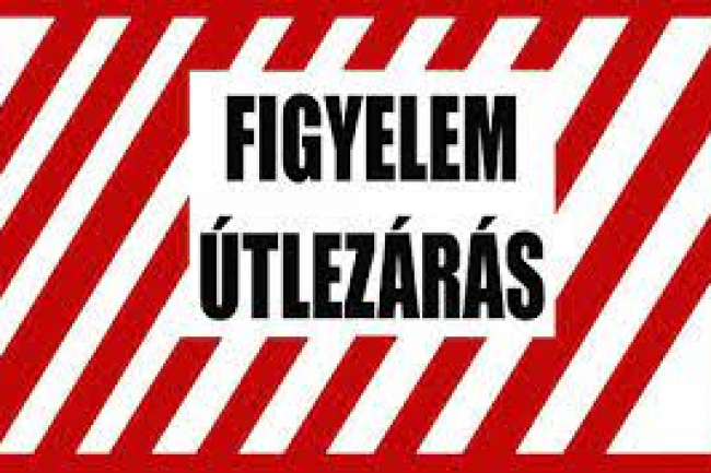 Útlezárás a Kéményseprő utcán