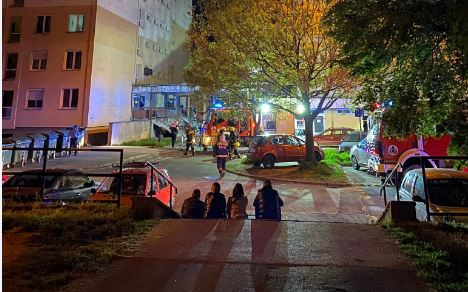 Pincetűz egy nyíregyházi panelházban