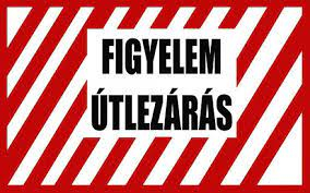 Útlezárás a Kéményseprő utcán