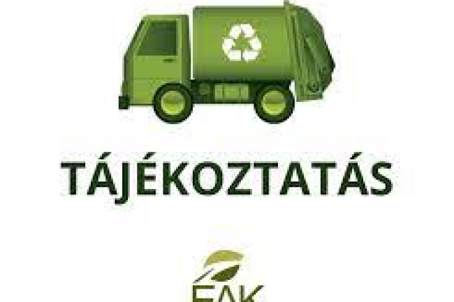  Az ÉAK Nonprofit Kft. tájékoztatása