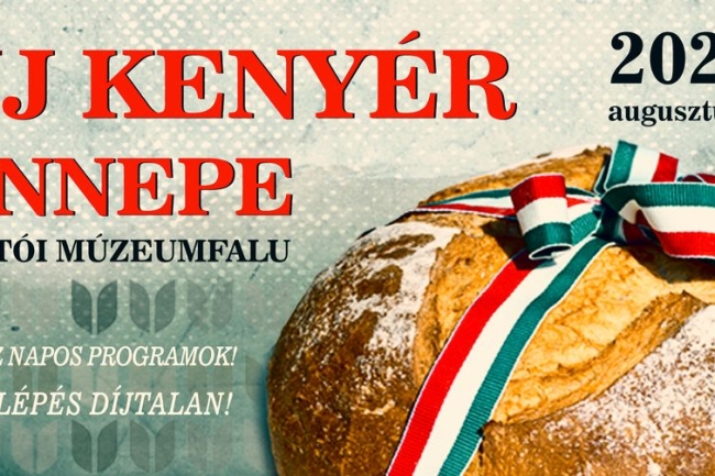 Új kenyér ünnepe a Sóstói Múzeumfaluban