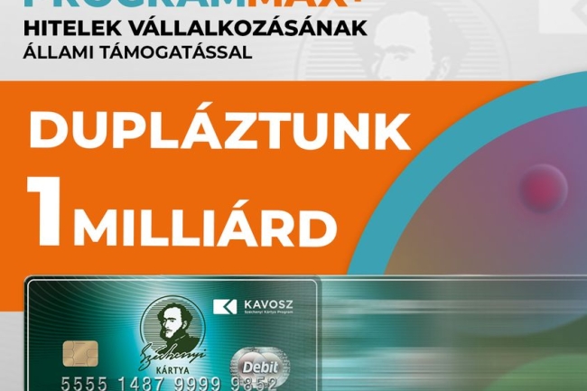 Duplázás a Széchenyi Kártya Programban