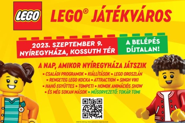LEGO Játékváros Nyíregyházán! 