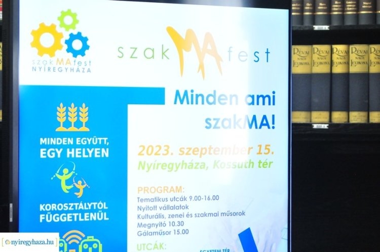 szakMAfest – innovatív ismerkedés a szakmákkal