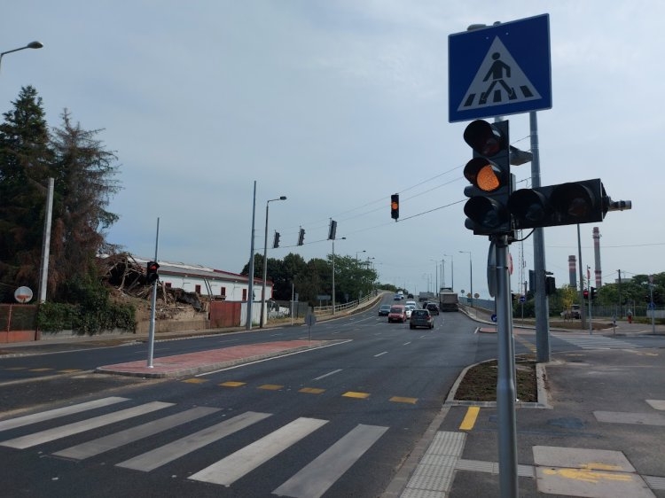 Már működnek a lámpák a Tiszavasvári úton