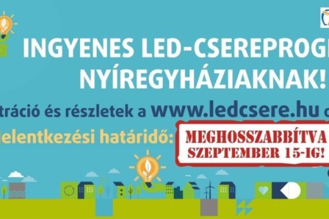 LED izzókat szeretne? Még benyújthatja a pályázatát!