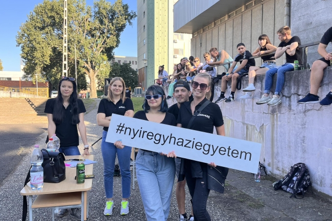 Gólyanap a Nyíregyházi Egyetemen