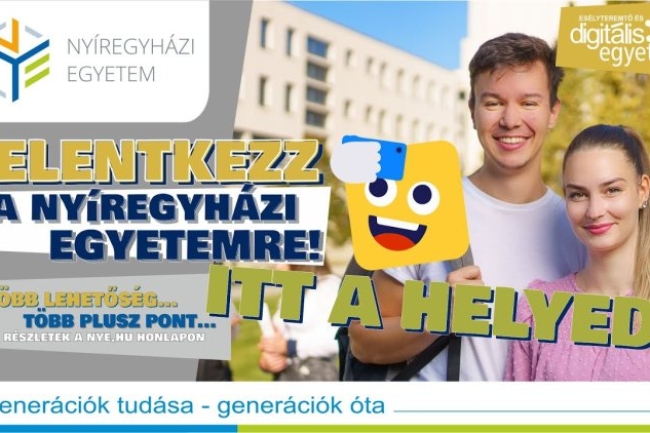 Indul a felvételi időszak, nyíltot nap rendezett a Nyíregyházi Egyetem