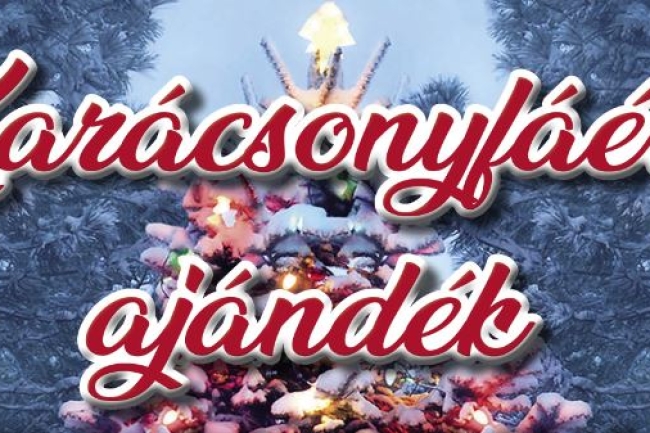Karácsonyfáért ajándék