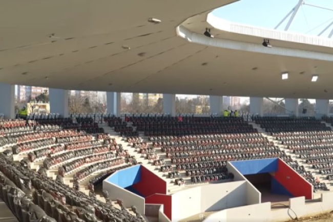 Újabb lenyűgöző videó készült az épülő nyíregyházi stadionról