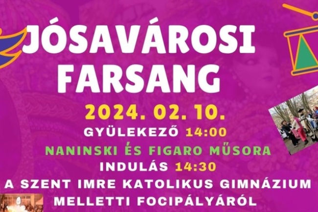 Fergeteges farsangra készülnek Józsavárosban