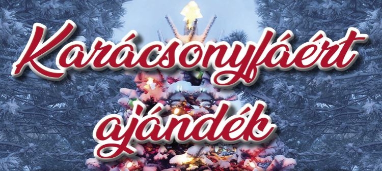 Karácsonyfáért ajándék
