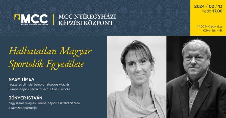 Nyíregyházán is bemutatkozik a Halhatatlan Magyar Sportolók Egyesülete