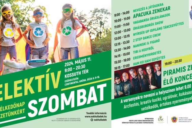 Szelektív Szombat - Idén is izgalmakkal teli lesz