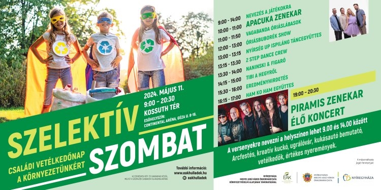 Szelektív Szombat - Idén is izgalmakkal teli lesz