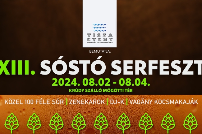 Jön a XIII. SóstóSerFeszt!