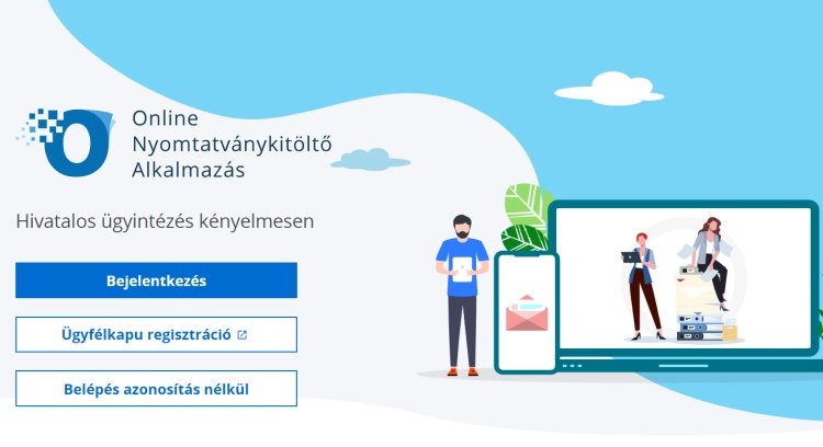 Egyre több nyomtatványt tesz elérhetővé a NAV online formában is