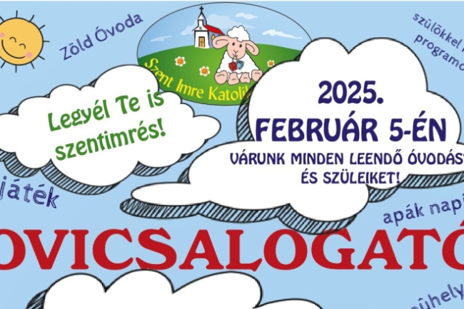 Óvodába készül a gyermeke? A Szent Imrébe csalogatják a piciket!
