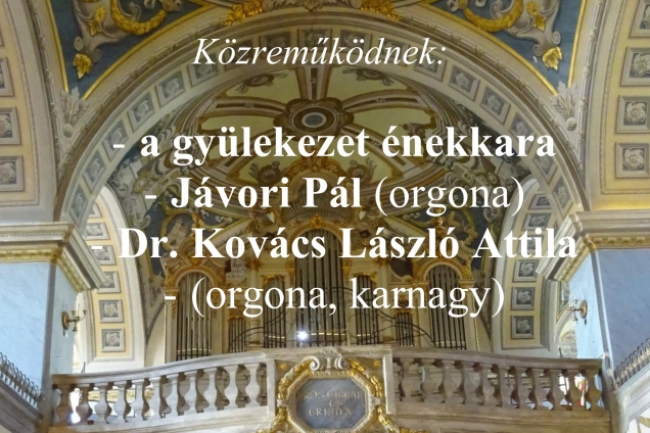 Húsvéti zenés áhítatot hirdetnek az evangélikusok