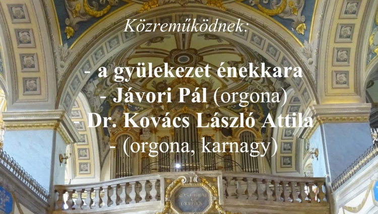 Húsvéti zenés áhítatot hirdetnek az evangélikusok